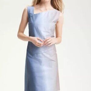 RACHEL Rachel Roy Asymmetrical Neckline Sheath Dress